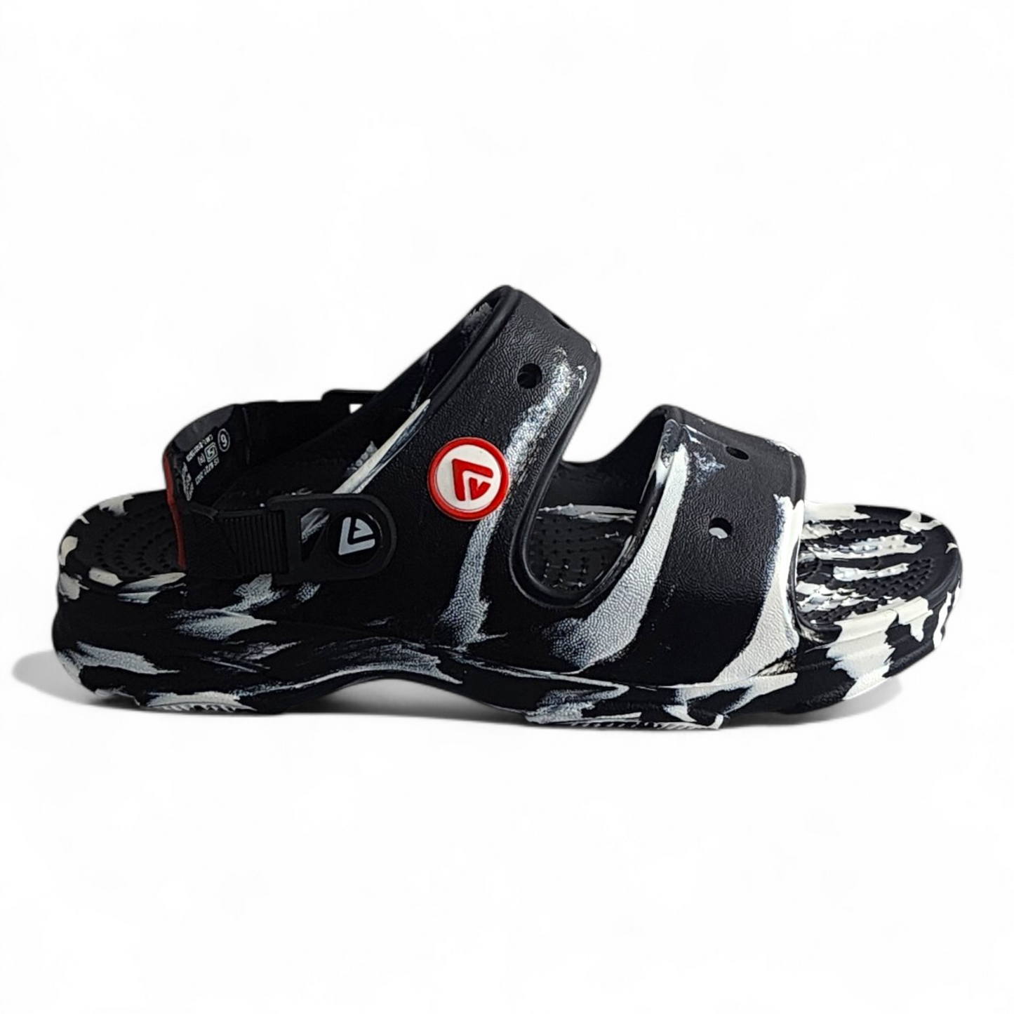 ALZADO JEFF BLACK Men's Sandals/Clogs