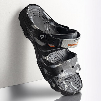 ALZADO JEFF DARK GREY Men's Sandals/Clogs