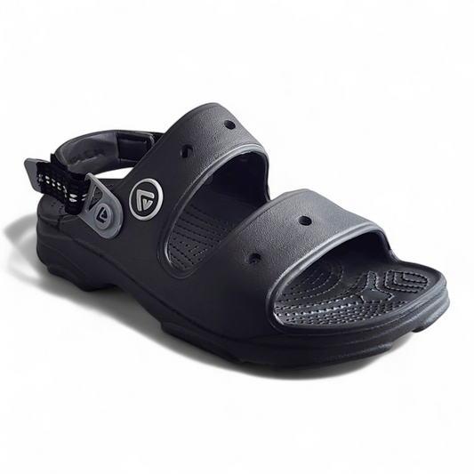 ALZADO SCOTT DARK GREY Men's Sandals/Clogs