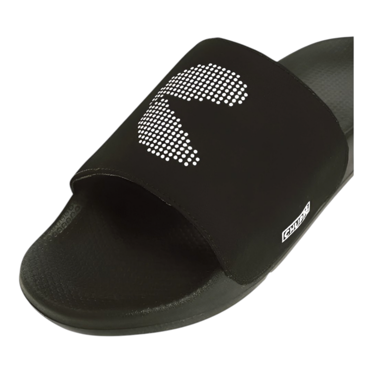 CHUPPS DOTFUSION BLACK Men's Flipflop/Slipper