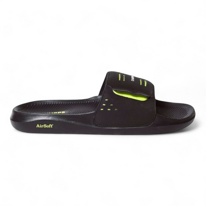 CHUPPS FLY BLACK Men's Flipflop/Slipper