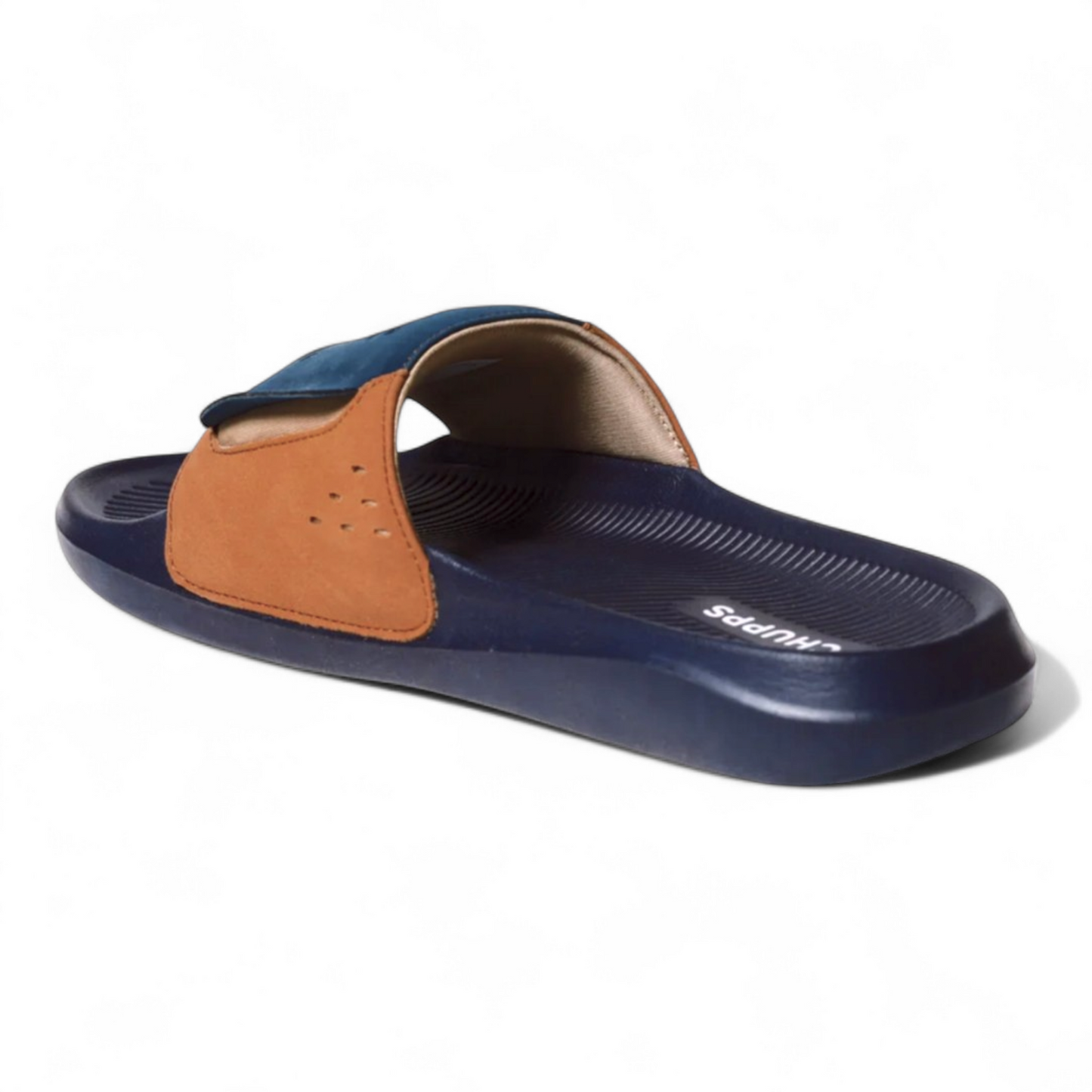 CHUPPS FLY MUSTARD/NAVY Men's Flipflop/Slipper