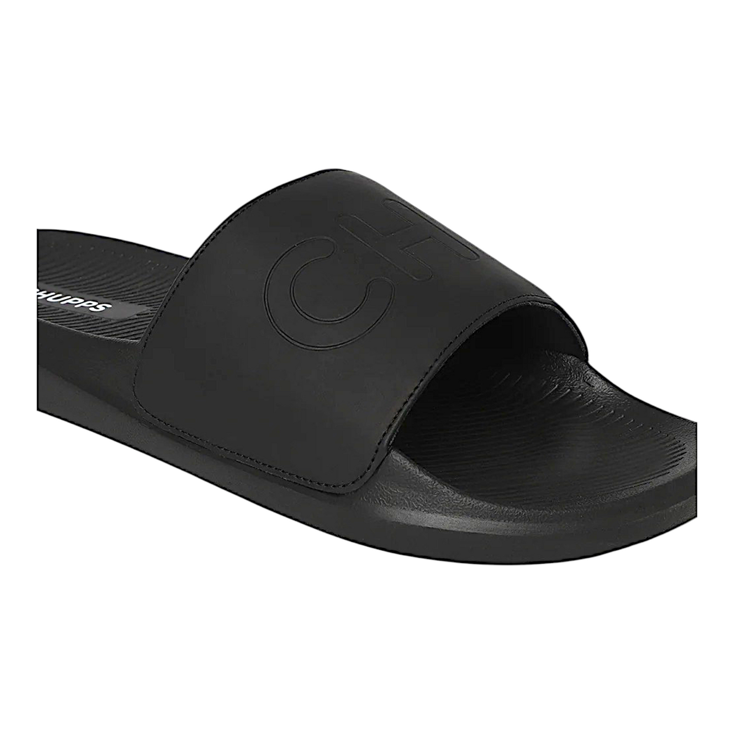 CHUPPS PURE BLACK Men's Flipflop/Slipper