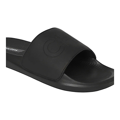CHUPPS PURE BLACK Men's Flipflop/Slipper