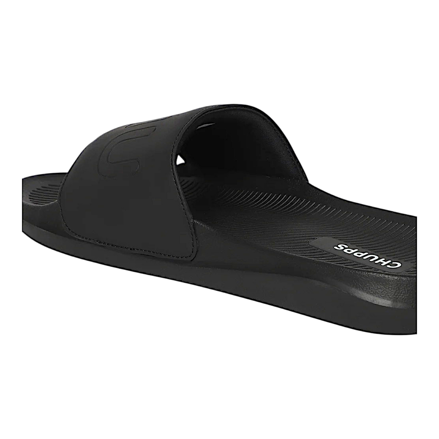 CHUPPS PURE BLACK Men's Flipflop/Slipper
