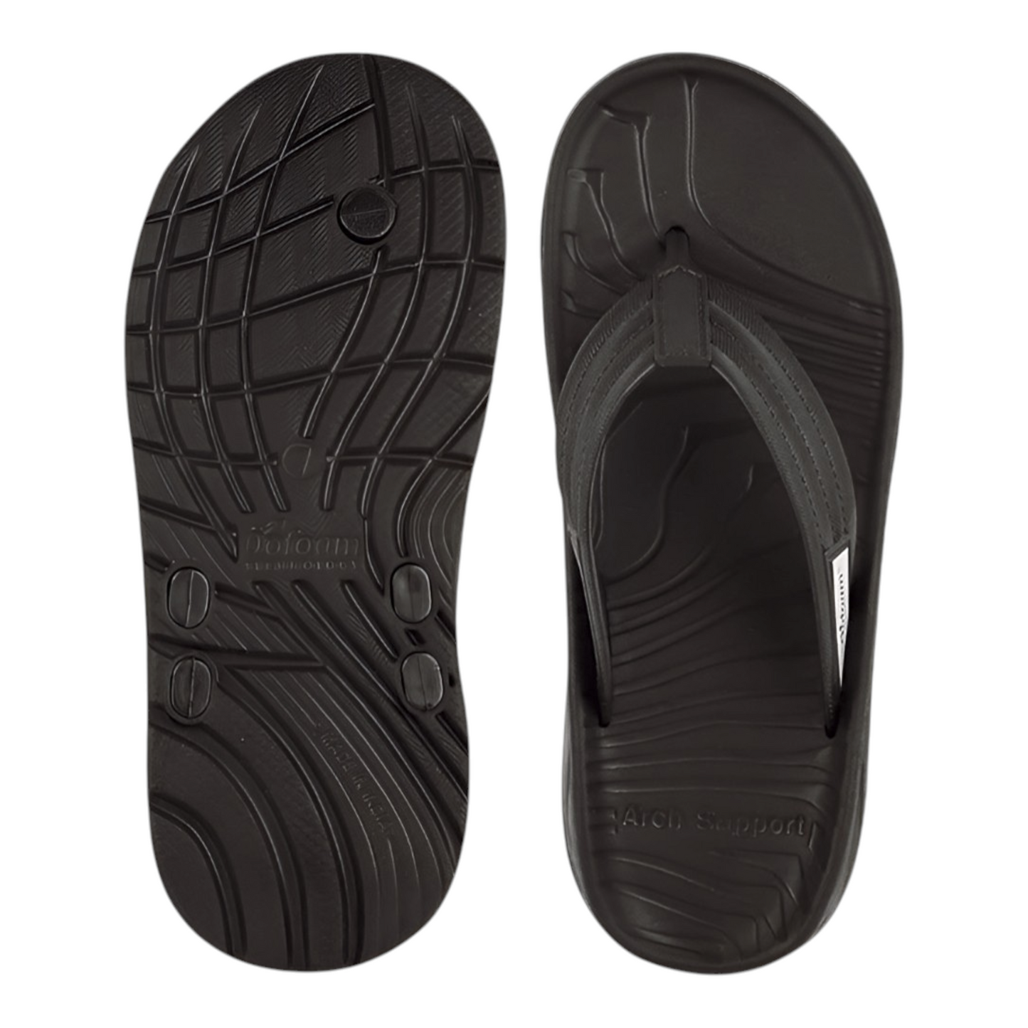 OOFOAM HOKA BLACK Men's Slippers/Chapple/Flip flop