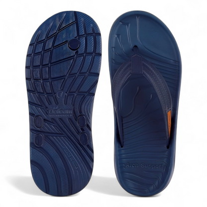 OOFOAM HOKA NAVY Men's Slippers/Chapple/Flip flop