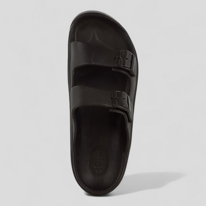 OOFOAM 505 BLACK Men's Flip flop/Slides/Slipper