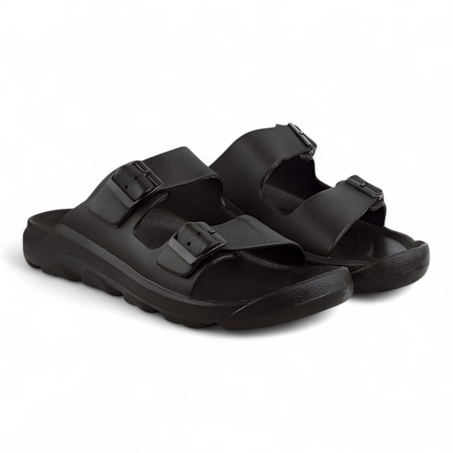 OOFOAM 505 BLACK Men's Flip flop/Slides/Slipper