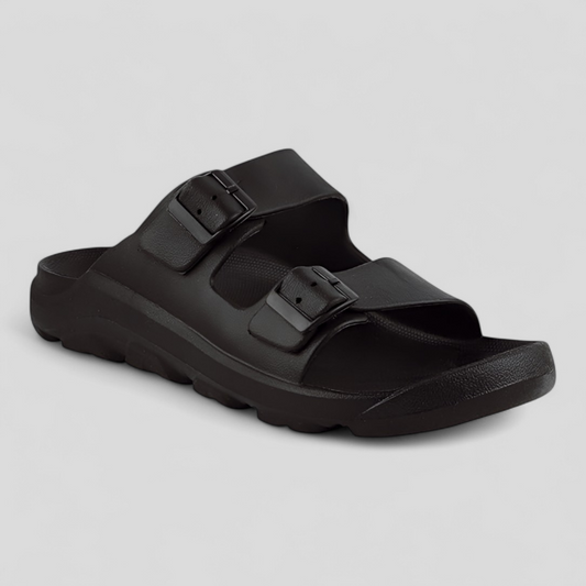 OOFOAM 505 BLACK Men's Flip flop/Slides/Slipper