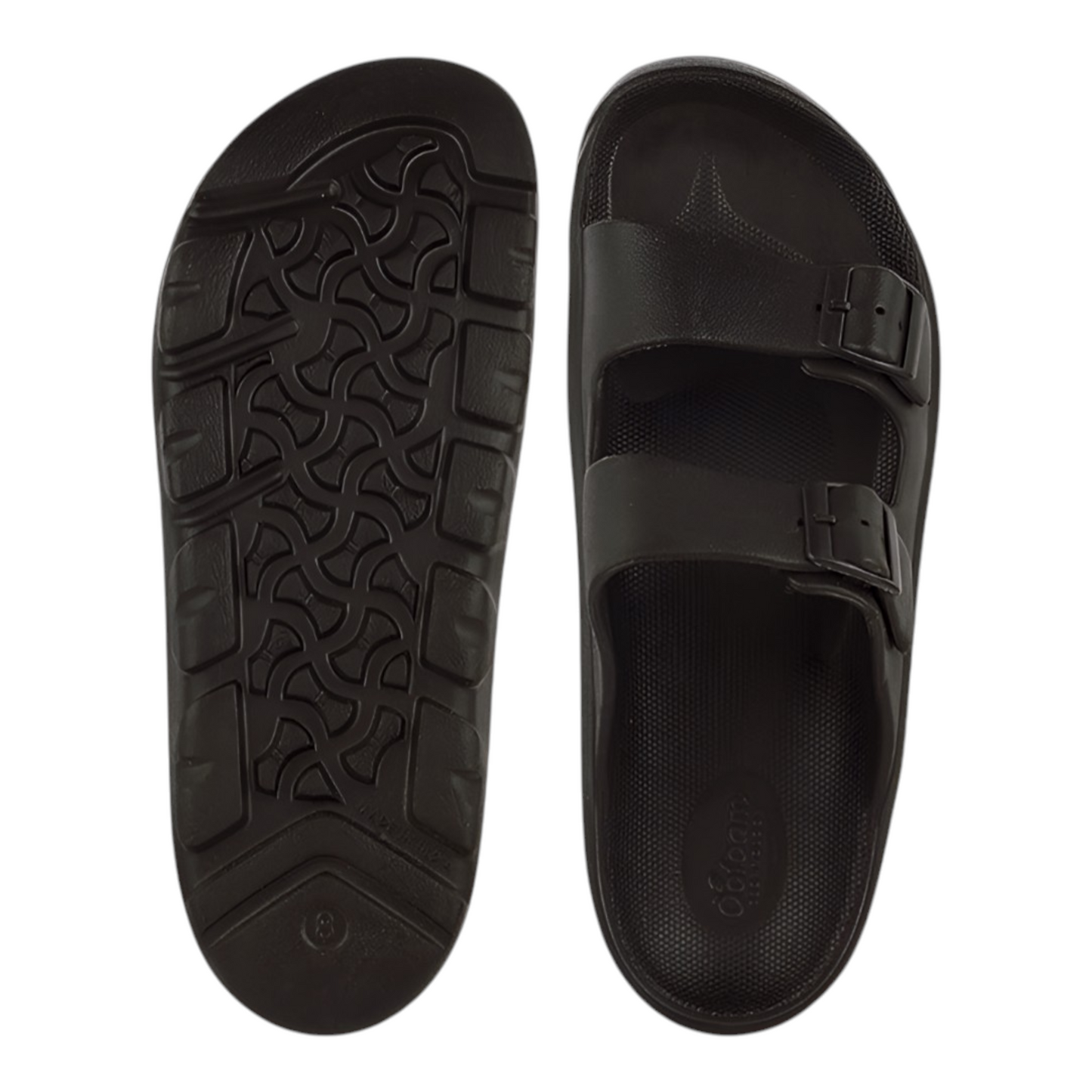 OOFOAM 505 BLACK Men's Flip flop/Slides/Slipper