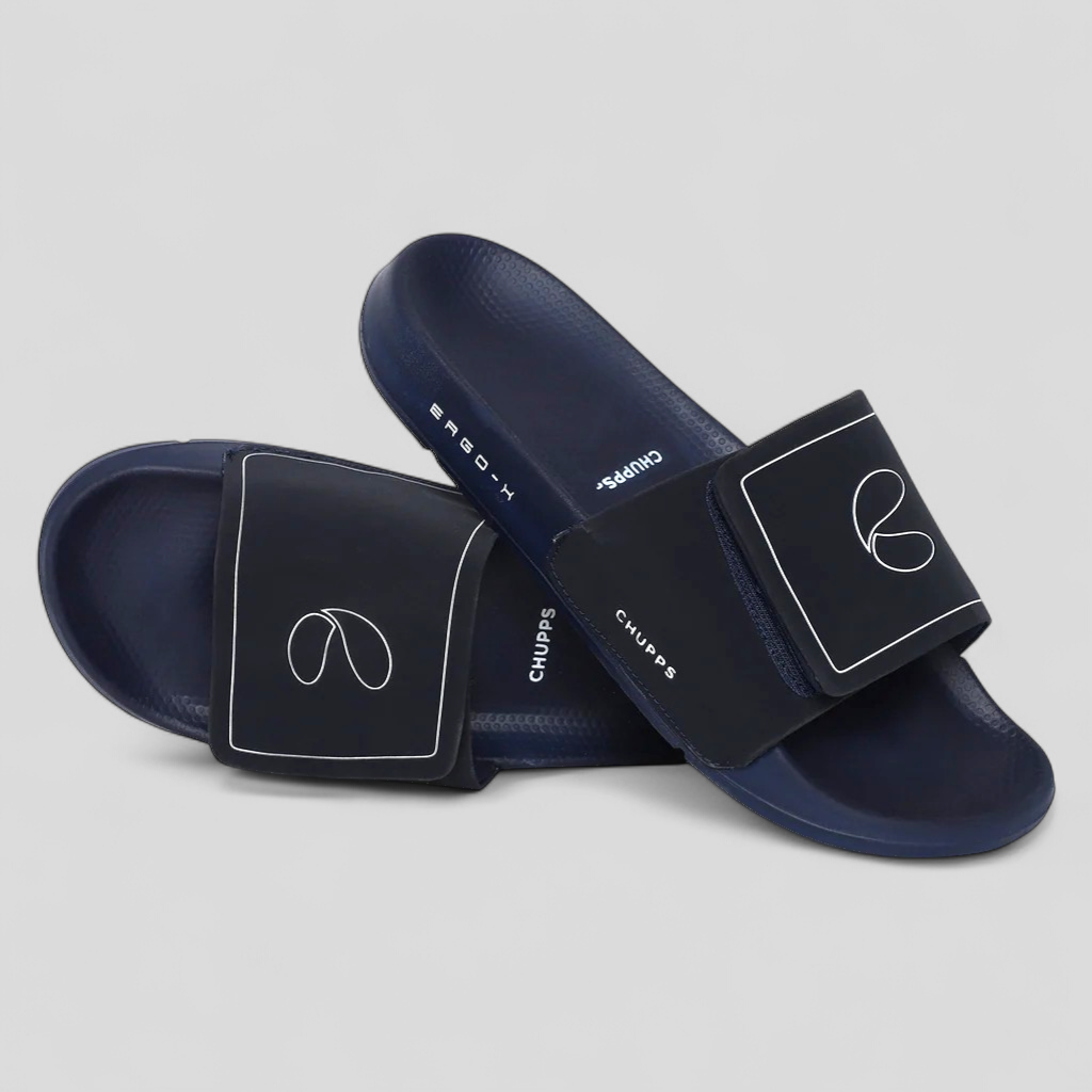 CHUPPS URBANEDGE NAVY Men's Flipflop/Slipper