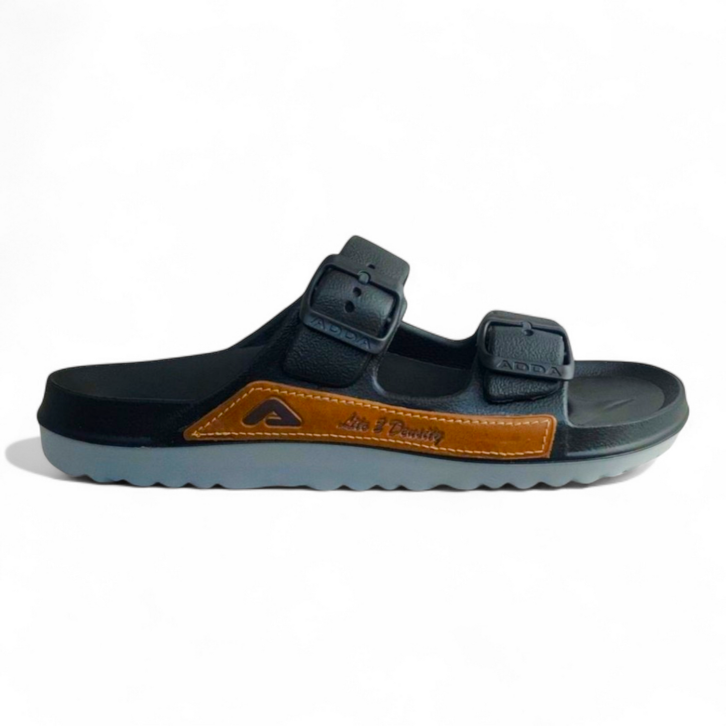 ADDA BELKIN BLACK Men's Slides/Chapple/Slipper