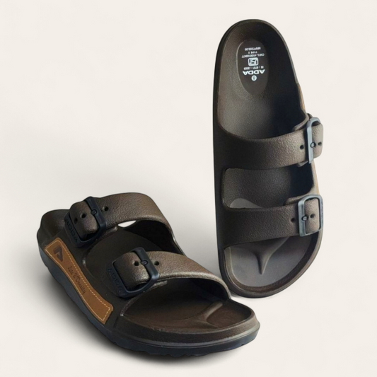 ADDA BELKIN BROWN Men's Slides/Chapple/Slipper