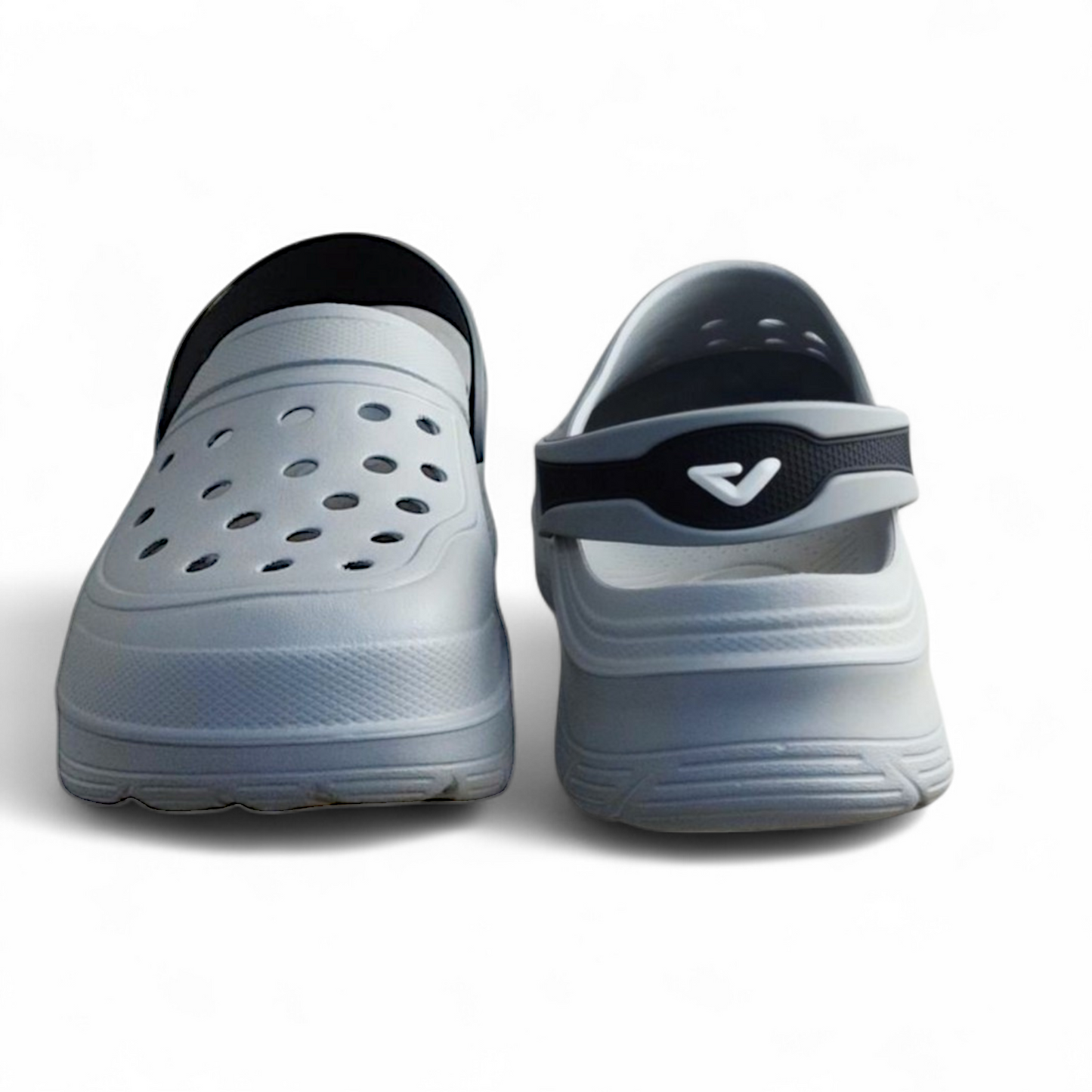 ADDA BOLD1 GREY Men's Clogs/Sandals