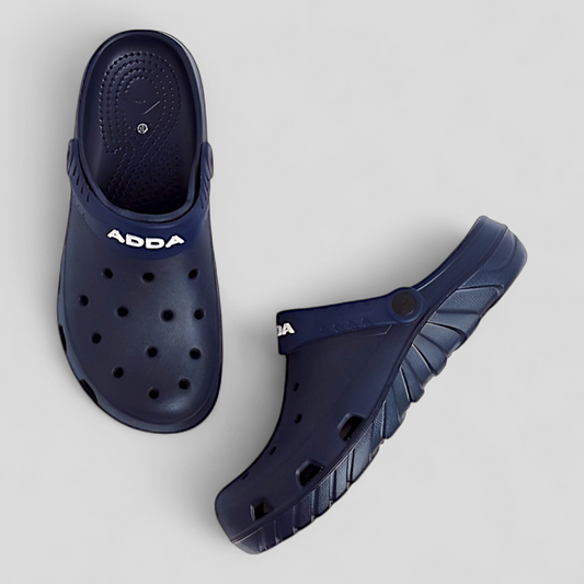 ADDA FIGHTER1 NAVY Men's Clogs/Sandals