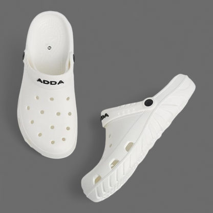 ADDA FIGHTER1 WHITE Men's Clogs/Sandals