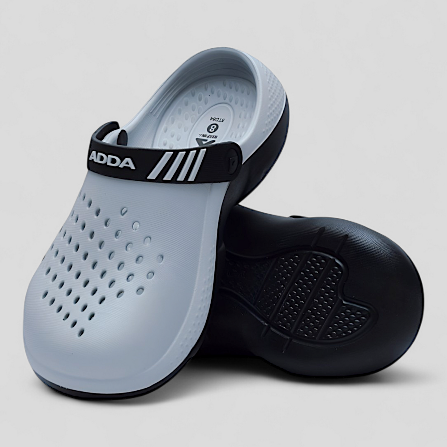 ADDA HYRYDER1 GREY Men's Clogs/Sandals