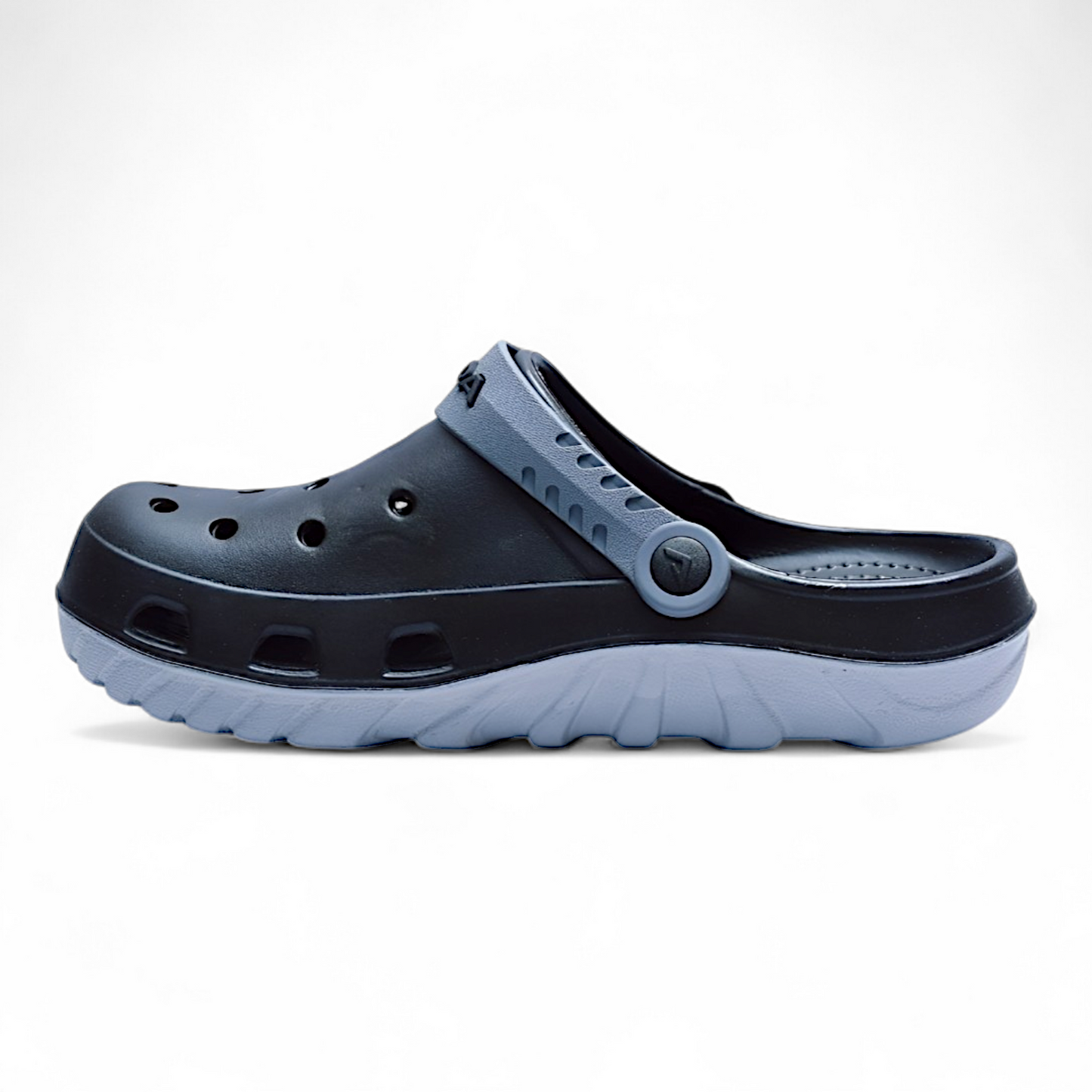 ADDA JUMP BLACK Men's Clogs/Sandals