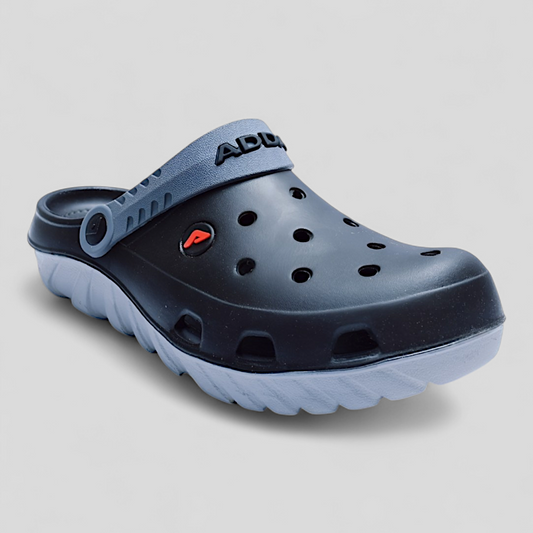 ADDA JUMP BLACK Men's Clogs/Sandals