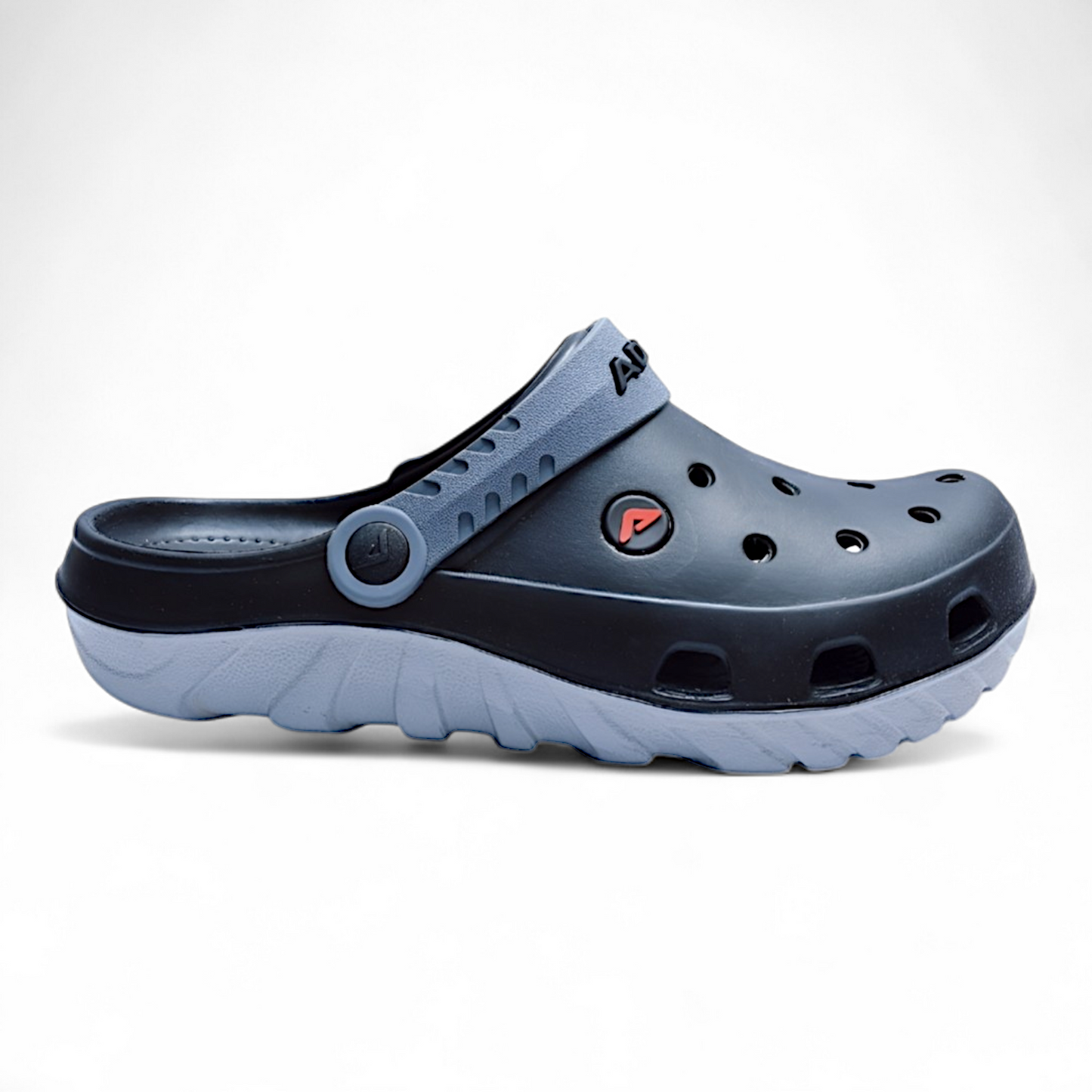 ADDA JUMP BLACK Men's Clogs/Sandals