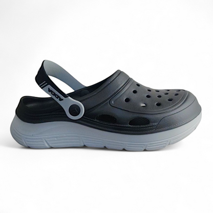 ADDA SPRINT01 BLACK Men's Clogs/Sandals