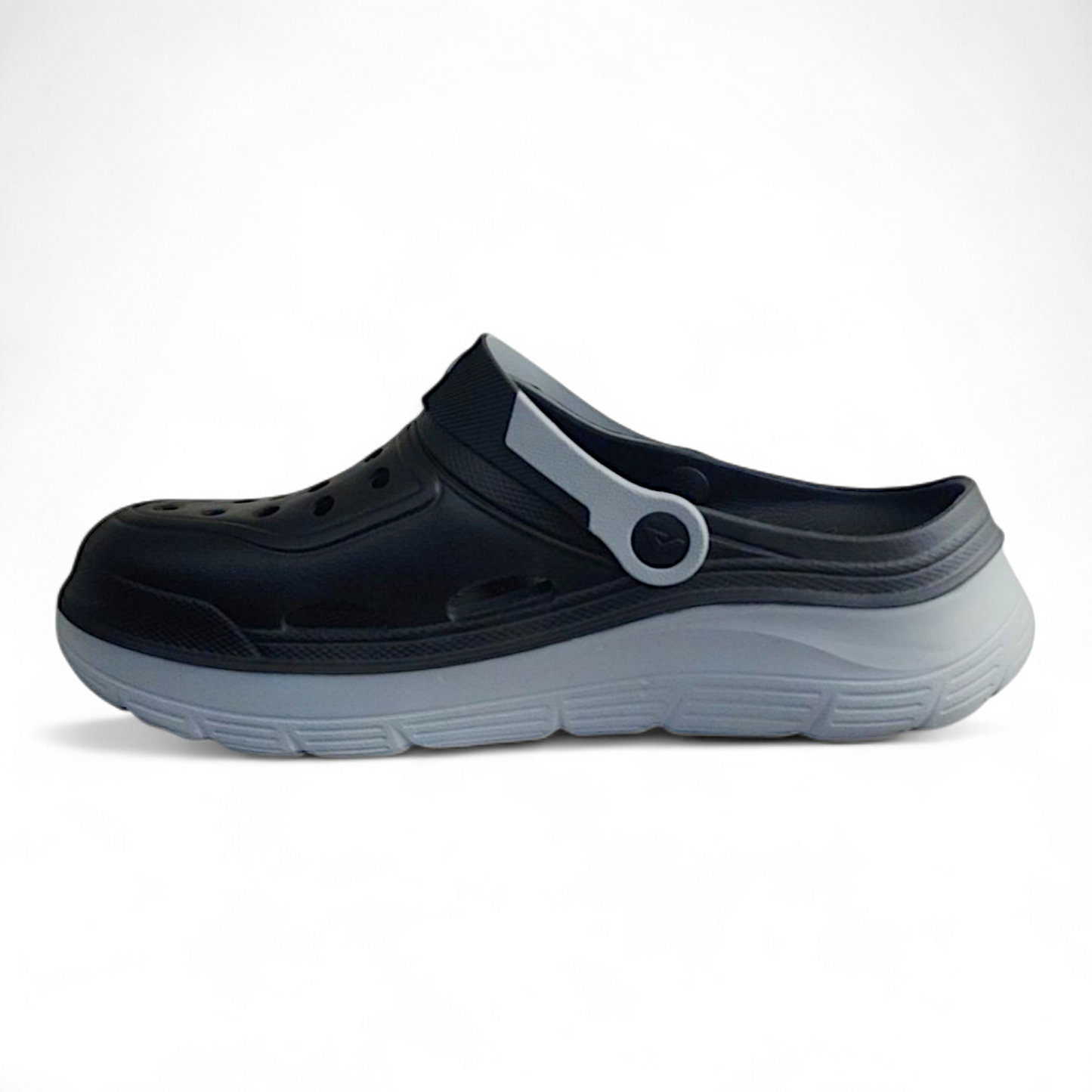 ADDA SPRINT01 BLACK Men's Clogs/Sandals