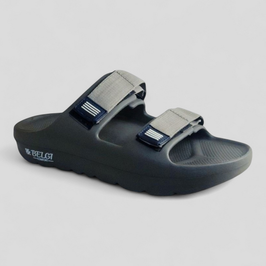 BELGI V101 GREY  Men's Slides/Chapple/Slipper