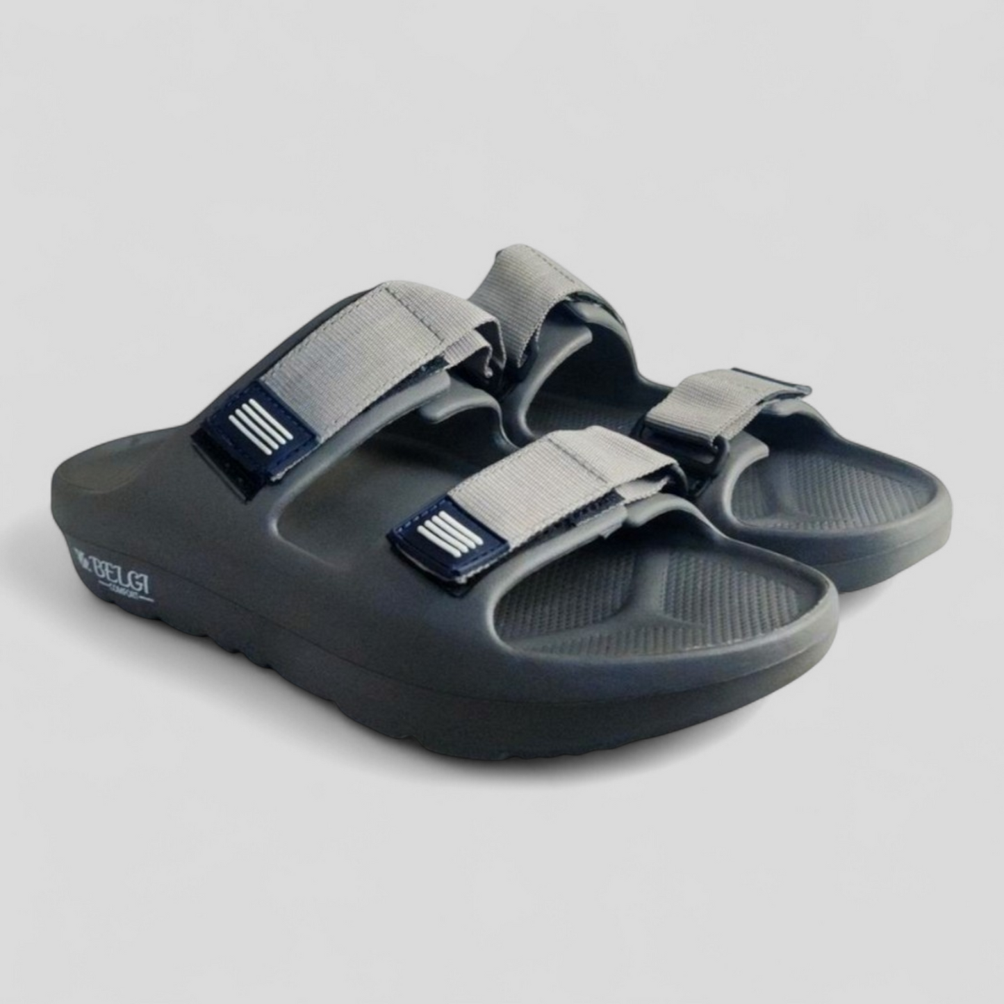 BELGI V101 GREY  Men's Slides/Chapple/Slipper