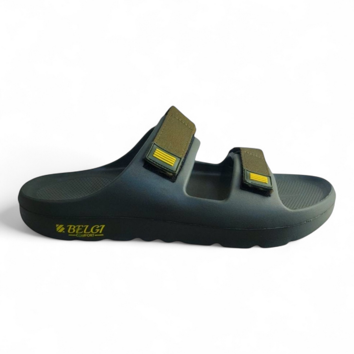 BELGI V101 OLIVE  Men's Slides/Chapple/Slippe