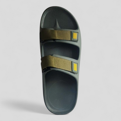 BELGI V101 OLIVE  Men's Slides/Chapple/Slippe