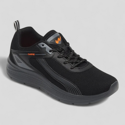 CAMPUS PORT BLACK/GREY Men's Sports Shoes
