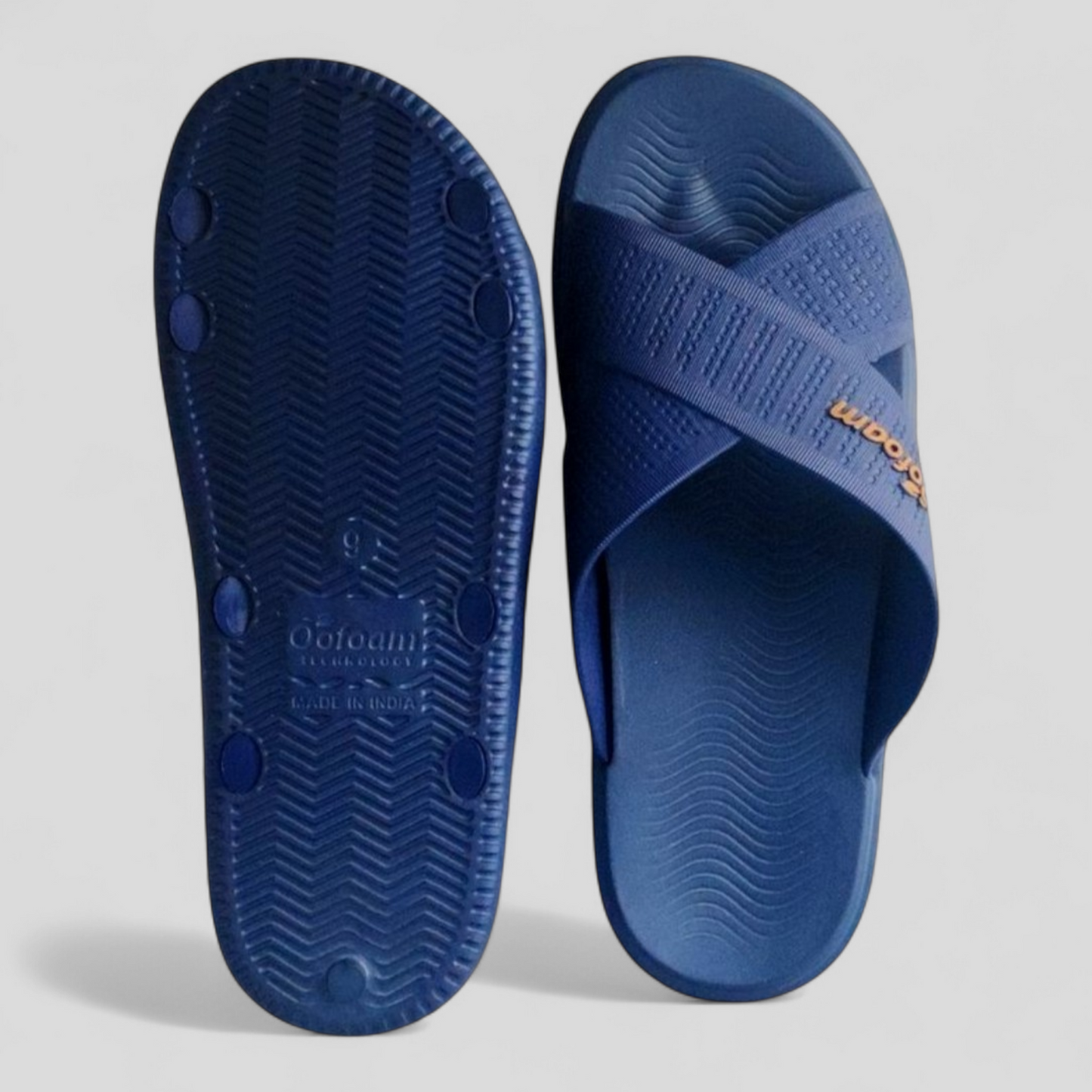 OOFOAM 423 NAVY Men's Flip flop/Slides/Slipper