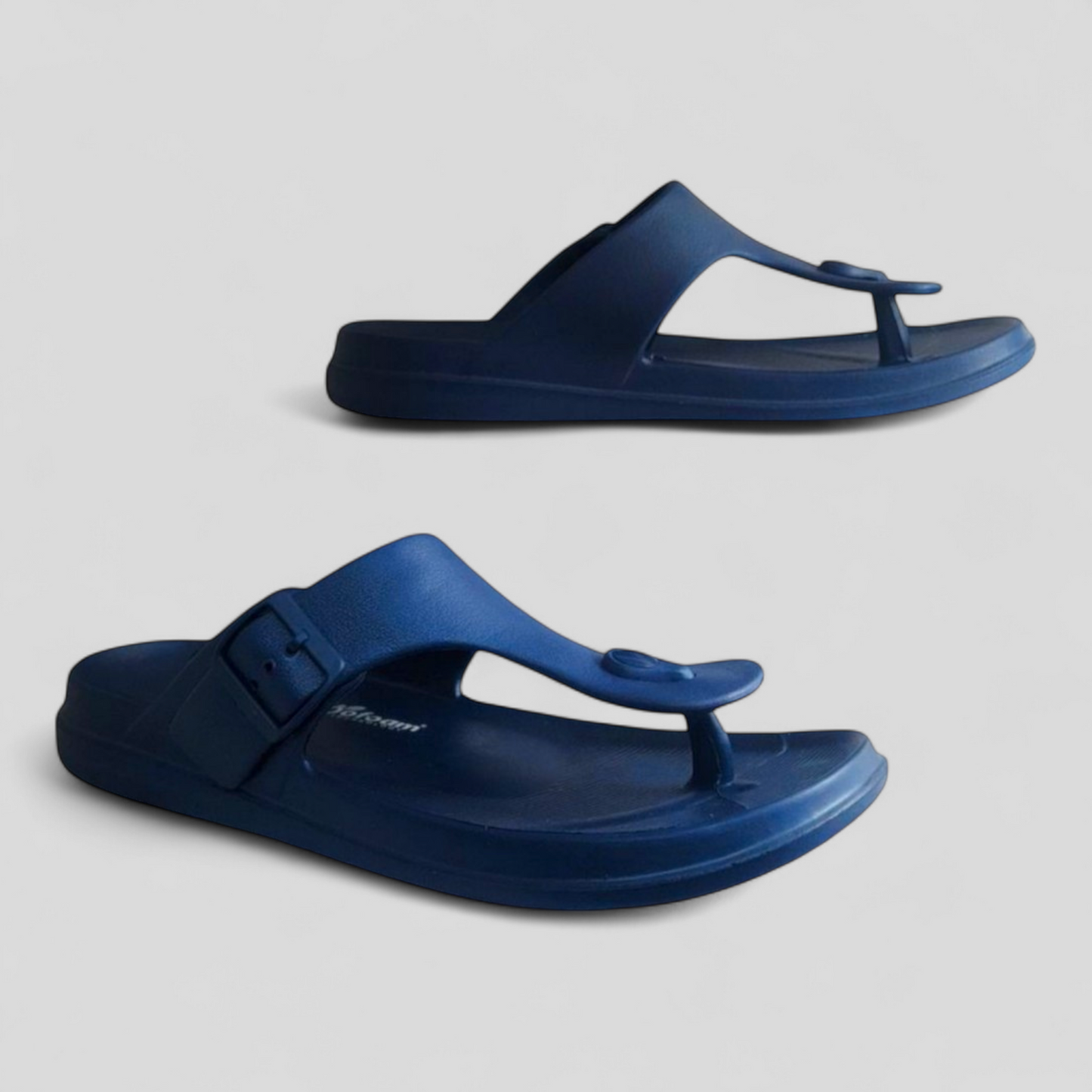 OOFOAM 502 BLUE Men's Flip flop/Slides/Slipper