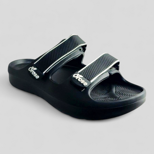 OOFOAM SAFARI BLACK Men's Flip flop/Slides/Slipper