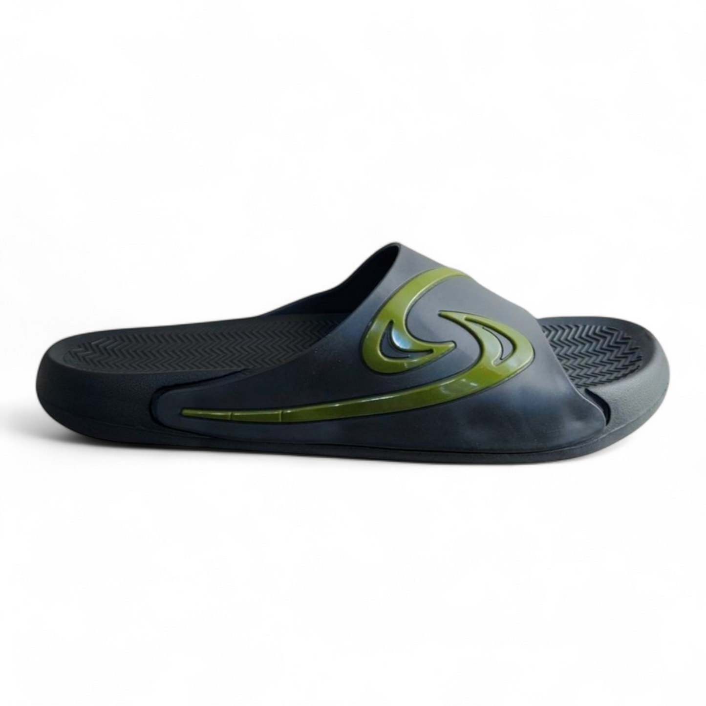 OOFOAM HOCKEY GREY/GREEN Men's Flipflop/Slides/Slipper