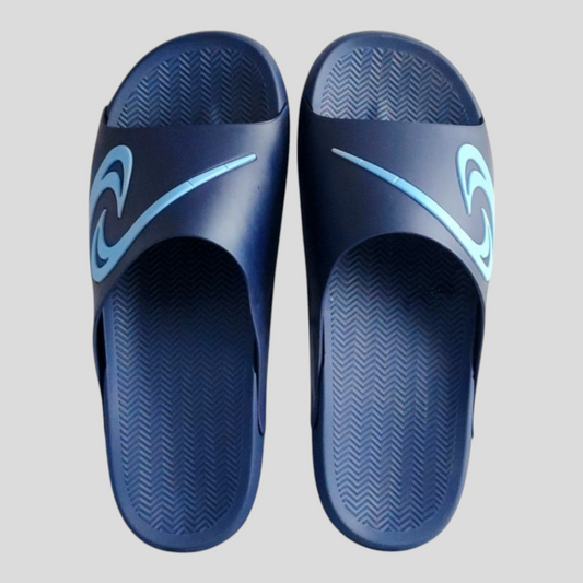 OOFOAM HOCKEY NAVY/SKY Men's Flipflop/Slides/Slipper