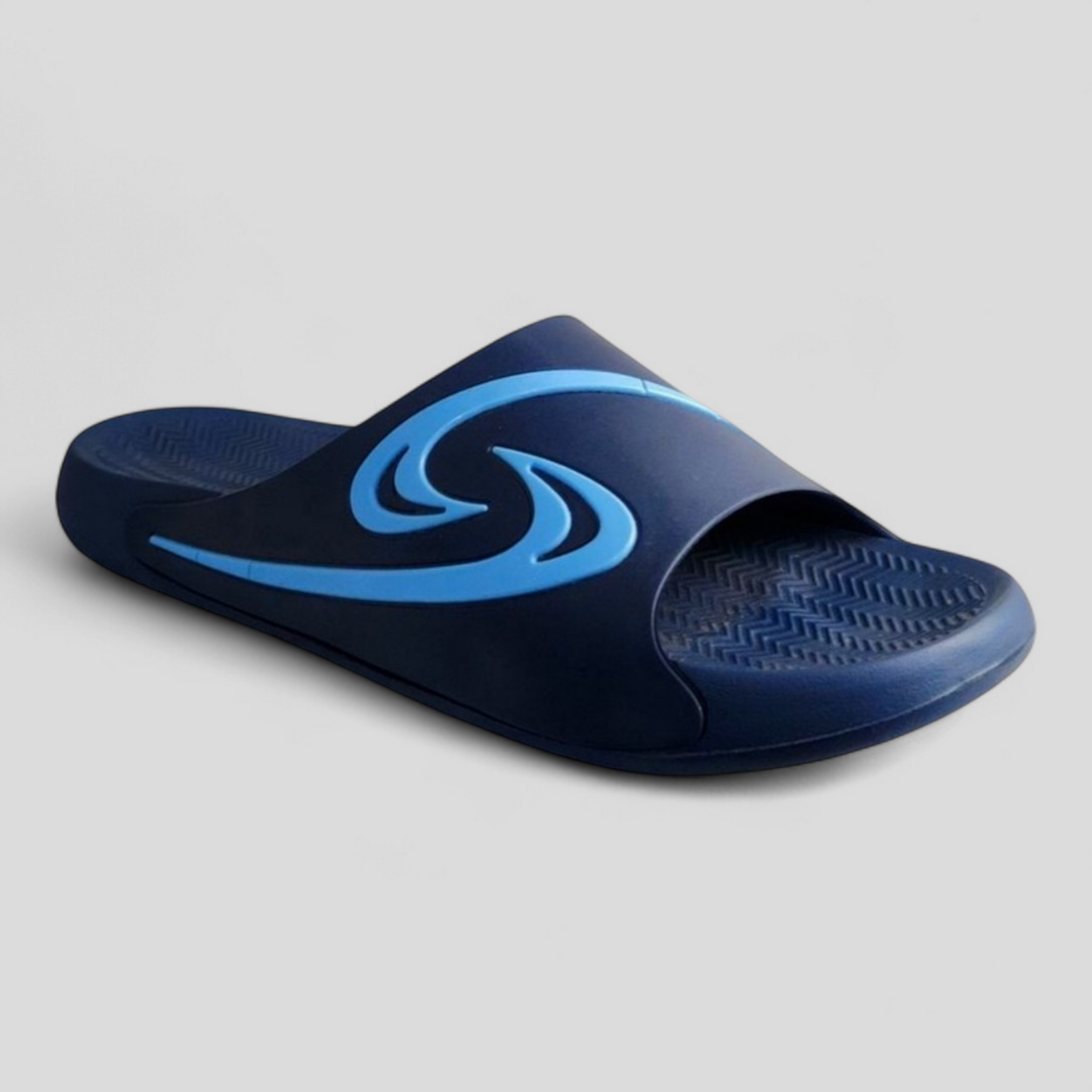 OOFOAM HOCKEY NAVY/SKY Men's Flipflop/Slides/Slipper