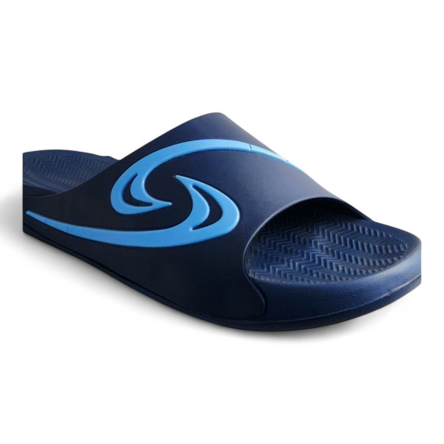 OOFOAM HOCKEY NAVY/SKY Men's Flipflop/Slides/Slipper
