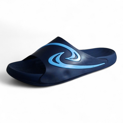 OOFOAM HOCKEY NAVY/SKY Men's Flipflop/Slides/Slipper