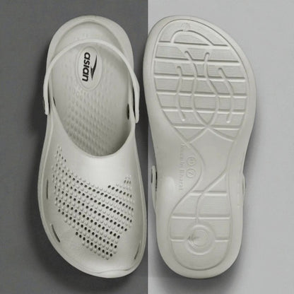 ASIAN AGC11 LIGHT GREY Men's Clogs/Sandals
